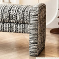 Luna Upholstered Bench detail image