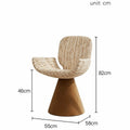 Marlow Swivel Accent Chair detail image