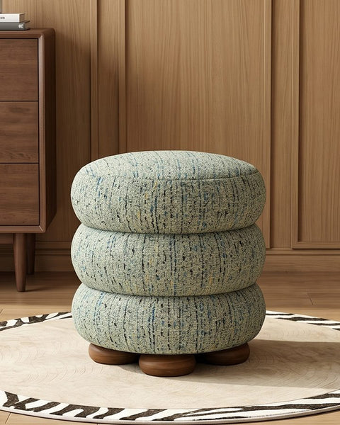 Cypress Pouffe Stool detail image