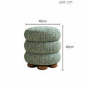 Cypress Pouffe Stool detail image