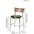 Harlow Bar Stool detail image