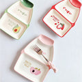 Fruit Milk Dish Set