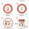 Zane Christmas Dinnerware Set