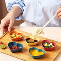 Heart-Shaped Condiment Bowls Set detail image