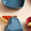 Heart-Shaped Condiment Bowls Set detail image