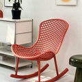 Coral Rocking Chair