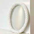 Polka Dot Framed Mirror detail image