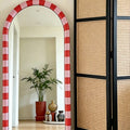 Candy Stripe Arch Mirror