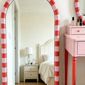 Candy Stripe Arch Mirror detail image