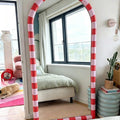 Candy Stripe Arch Mirror detail image