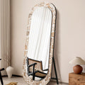 Aveline Stone Framed Mirror