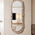 Aveline Stone Framed Mirror detail image