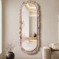 Aveline Stone Framed Mirror detail image