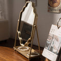 Scalloped Edge Vanity Mirror detail image