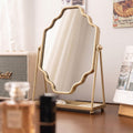 Scalloped Edge Vanity Mirror detail image