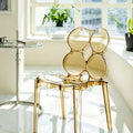 Luna Transparent Dining Chair detail image