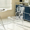 Luna Transparent Dining Chair detail image