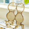 Luna Transparent Dining Chair detail image