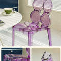 Luna Transparent Dining Chair detail image