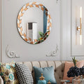 Caspian Round Decorative Mirror