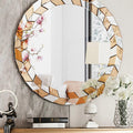 Caspian Round Decorative Mirror detail image