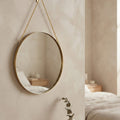 Aurelia Round Wall Mirror detail image