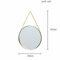 Aurelia Round Wall Mirror detail image