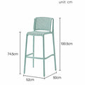 Luna Bar Stool detail image