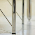 Aqua Upholstered Dining Chair detail image