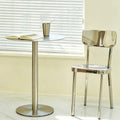 Luna Stainless Steel Dining Chair detail image