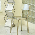Luna Stainless Steel Dining Chair detail image