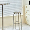 Stirling Stainless Steel Bar Stool detail image