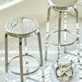 Stirling Stainless Steel Bar Stool detail image