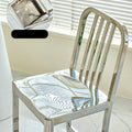 Stirling Stainless Steel Bar Stool detail image