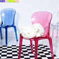 Amber Transparent Dining Chair detail image