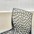 Caspian Transparent Dining Chair detail image