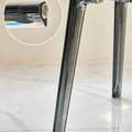Caspian Transparent Dining Chair detail image