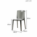 Simon Transparent Dining Chair