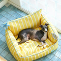 Sunny Stripes Pet Bed detail image