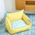 Sunny Stripes Pet Bed detail image