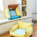 Sunny Stripes Pet Bed detail image