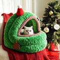 Grinch Cat Bed detail image