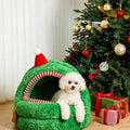 Grinch Cat Bed detail image