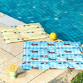Dachshund Pattern Cushion Cover detail image