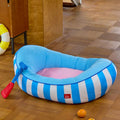 Zeeze Striped Pet Bed