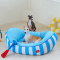 Zeeze Striped Pet Bed detail image