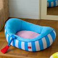 Zeeze Striped Pet Bed detail image