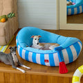 Zeeze Striped Pet Bed detail image