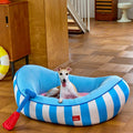 Zeeze Striped Pet Bed detail image