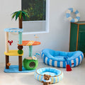 Zeeze Striped Pet Bed detail image